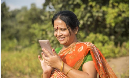 Women's mobile phone access